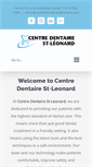 Mobile Screenshot of centredentairestleonard.com